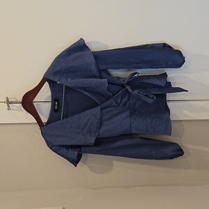 Beautiful Silk Wrap Blouse